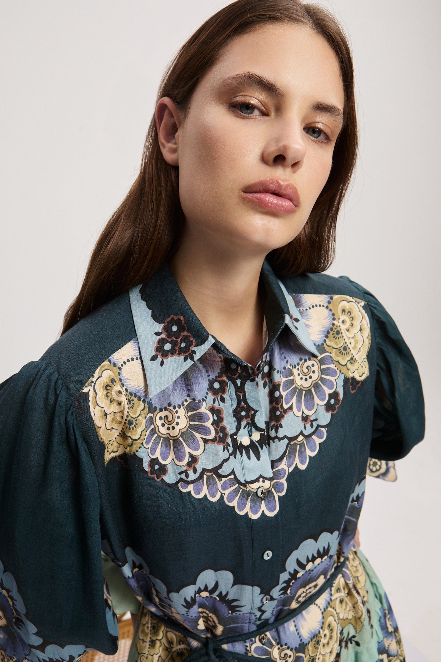 alemais madalena midi dress MADALENA SHIRTDRESS