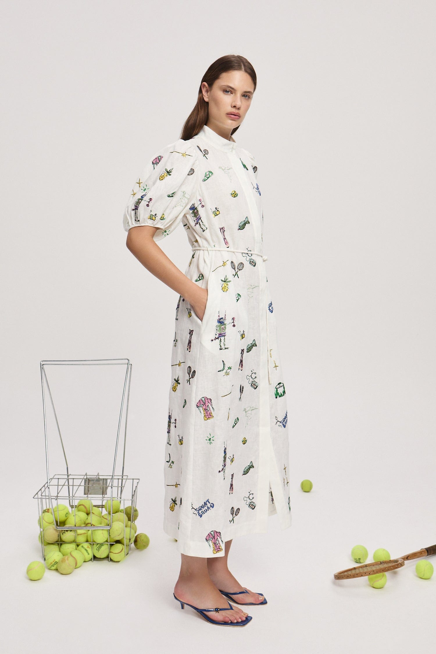 PLAY EMBROIDERED SHIRTDRESS PLAY EMBROIDERED SHIRTDRESS