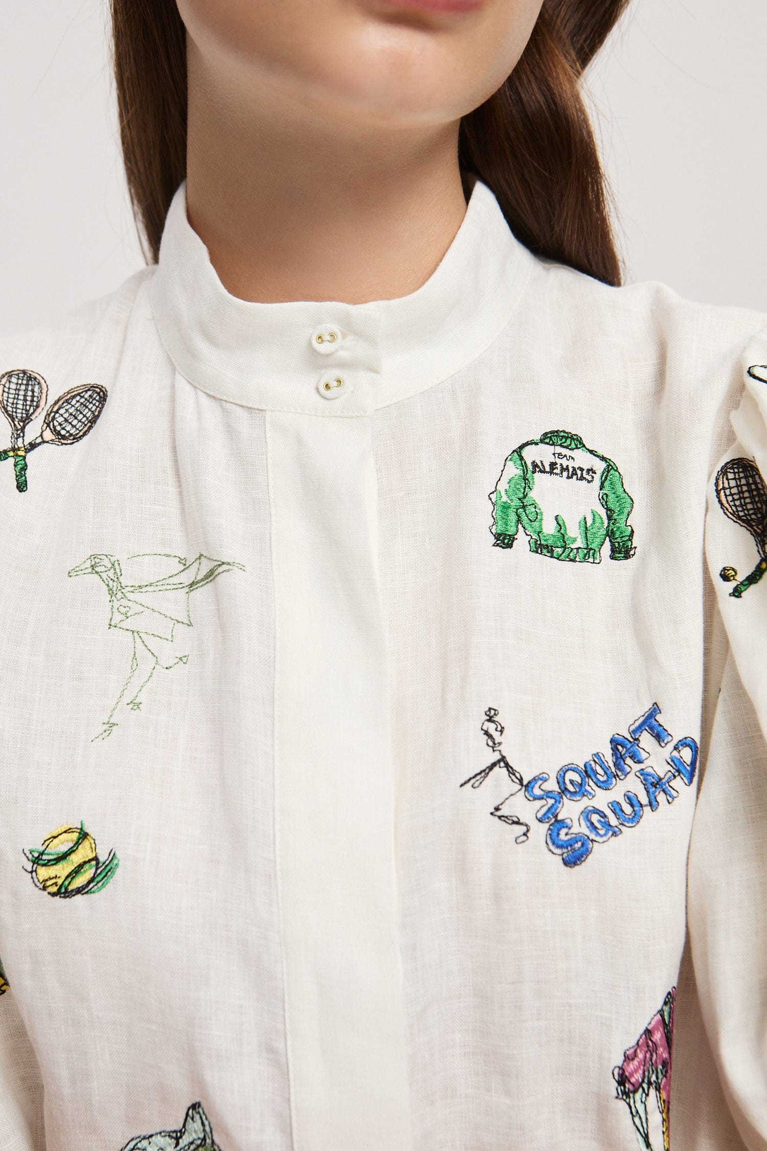 PLAY EMBROIDERED SHIRTDRESS PLAY EMBROIDERED SHIRTDRESS