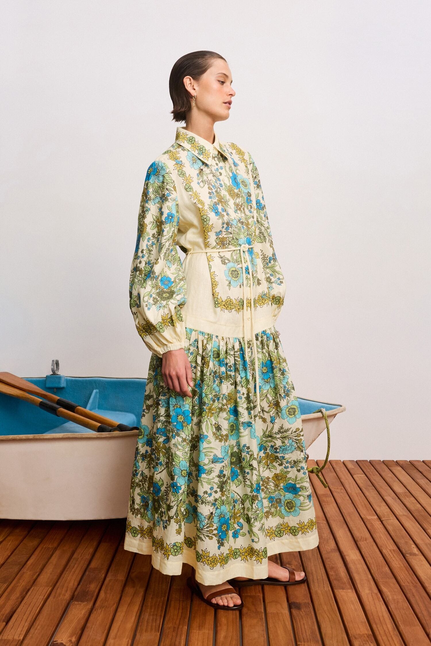alemais green shirt dress Women's Sophia - Multi Alemais brand