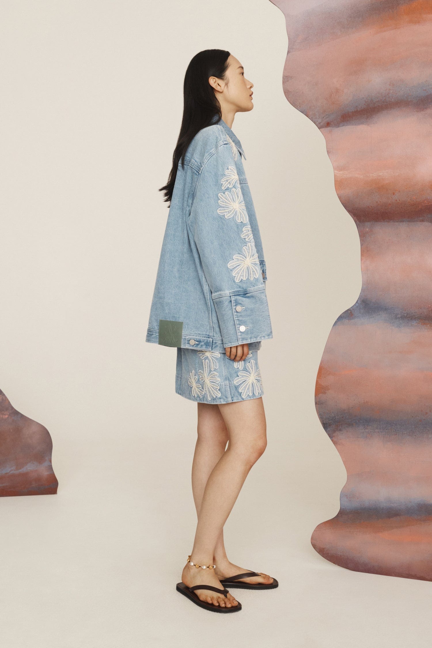 CHARLENE DENIM JACKET  ALEMAIS