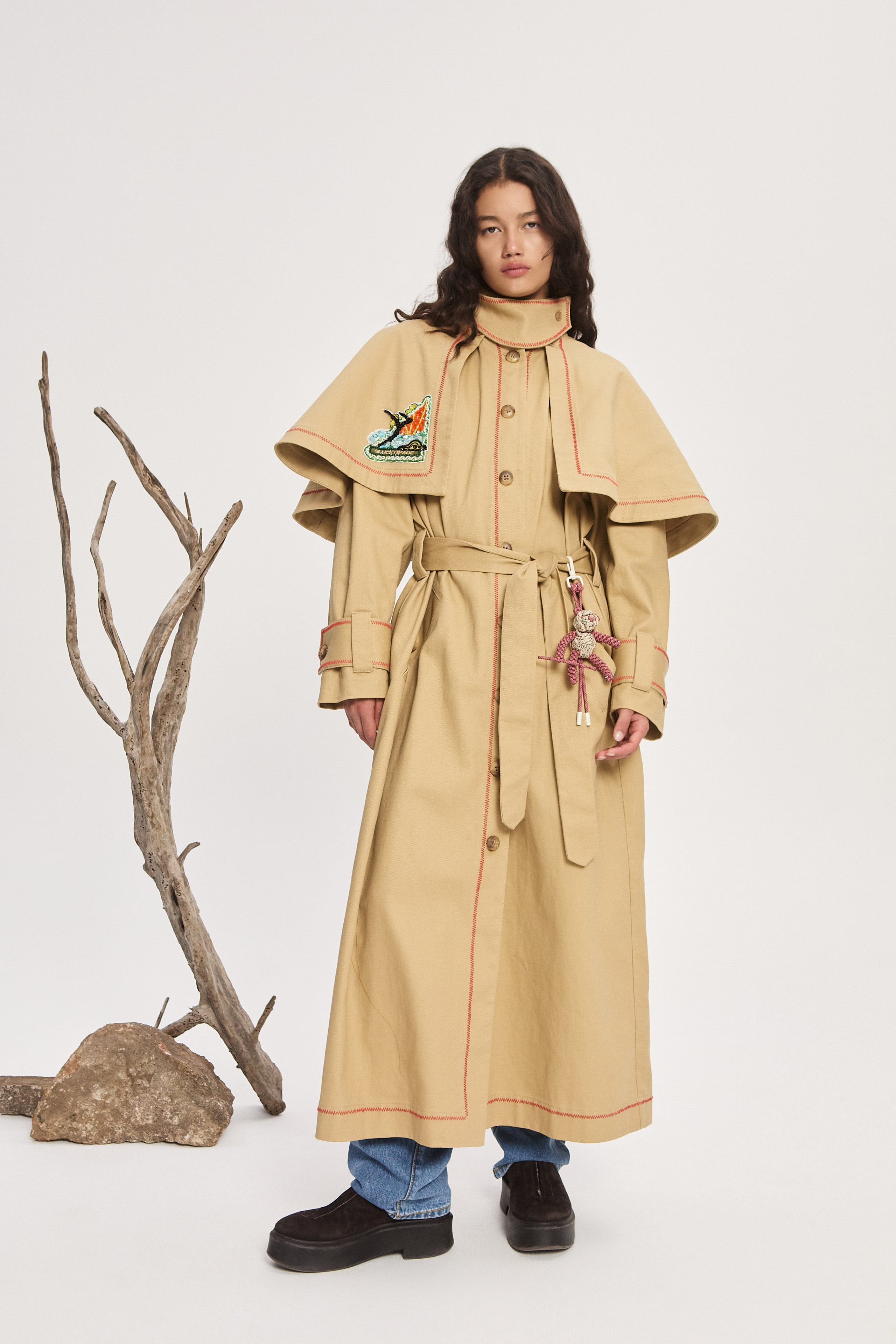 LORENZA CAPE COAT EXCLUSIVE