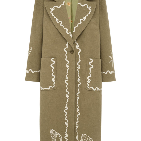 SAMMY EMBROIDERED COAT