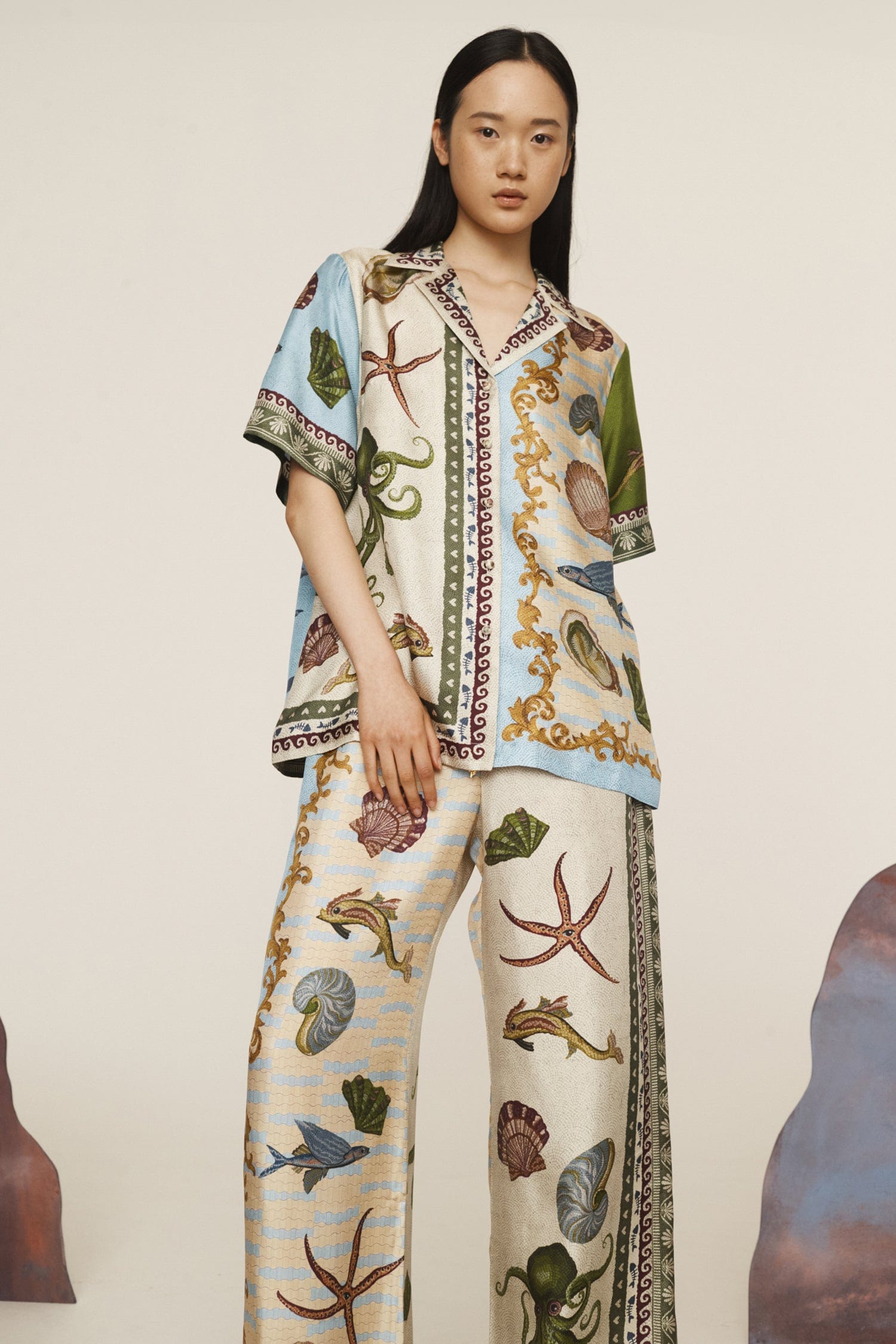 BATH HOUSE SILK PANT – ALEMAIS