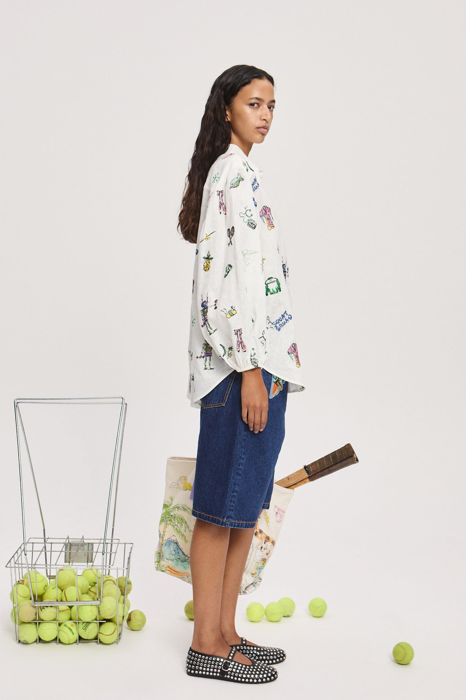 PLAY EMBROIDERED SHIRT