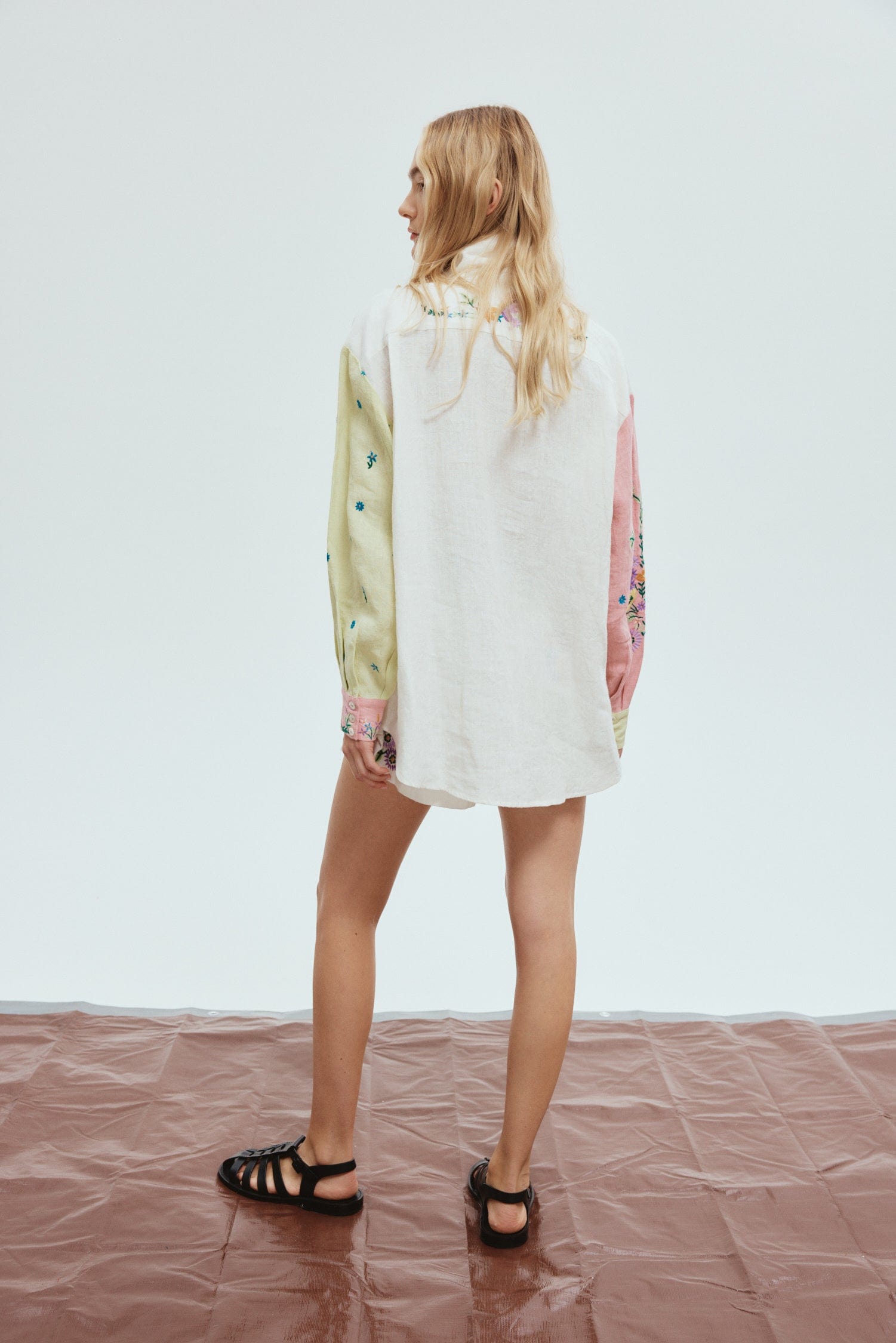 【Alemais】 Willa embroideredリネンショート Alemais Willa Embroidered Short | Australian Designer