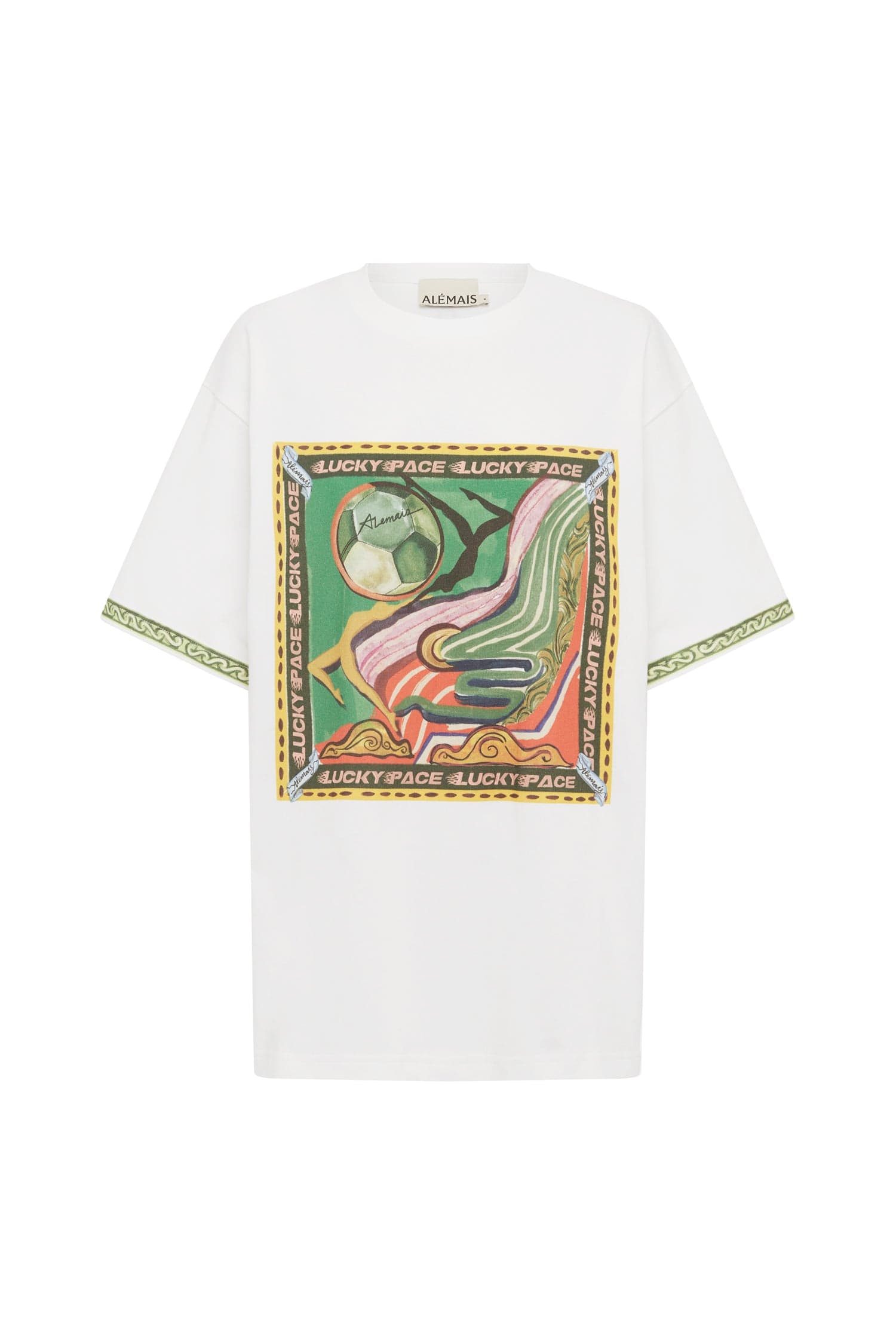 Tシャツ・カットソー Alemais Whimsical Graphic-Print Shirt Alemais Whimsical Graphic-print Shirt In White | ModeSens